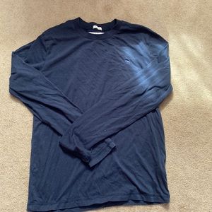 Abercrombie Navy Blue Mens Long Sleeve